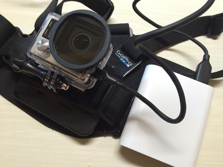 GoPro HERO4 Silver単体でのオススメな使い方