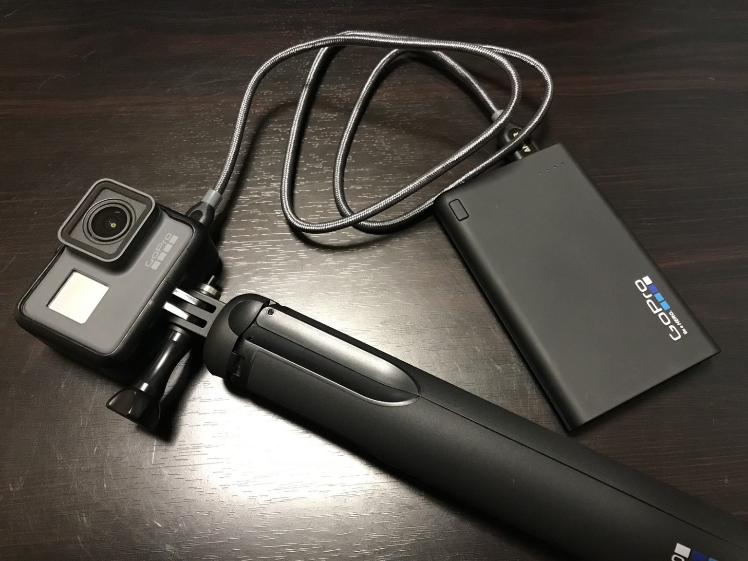 GoPro HERO6 Blackを充電しながら使う