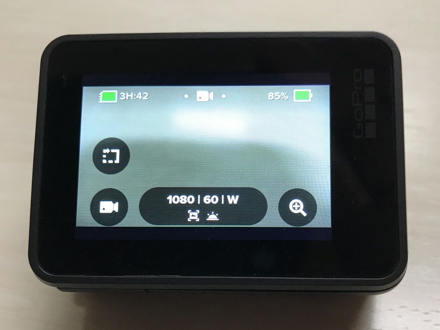 SanDiskのExtreme 64GB microSDXCを入れたGoPro HERO7 Blackの撮影時間